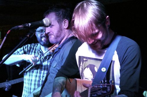 Ben Wain, Nick Parker and Gaz Brookfield (l-r)